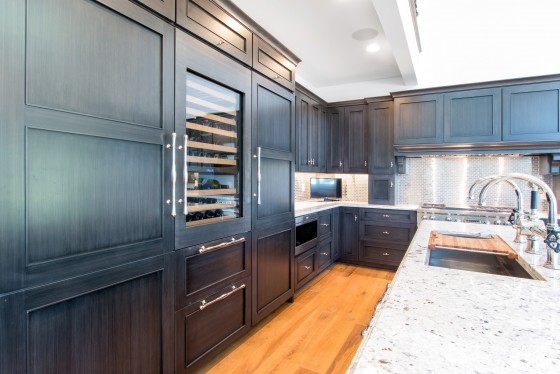 Stained Cabinets