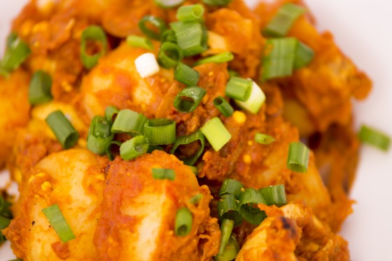 Potato and Egg Curry