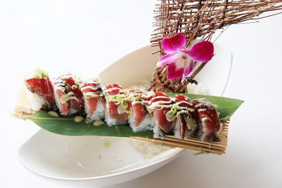 sushi roll concept food photography