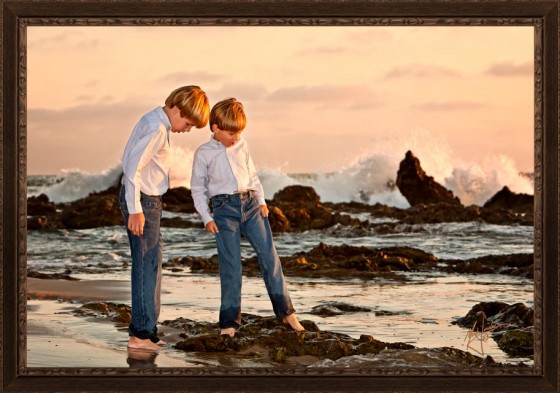 Orange County Family Beach Portrait | Irvine