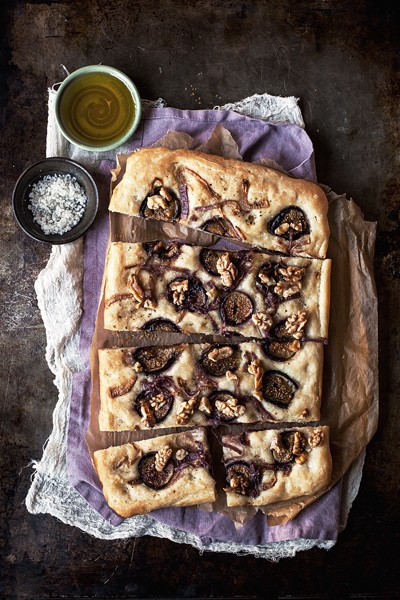 Fig and Walnut Focaccia