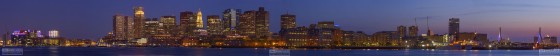 Boston Skyline from East Boston