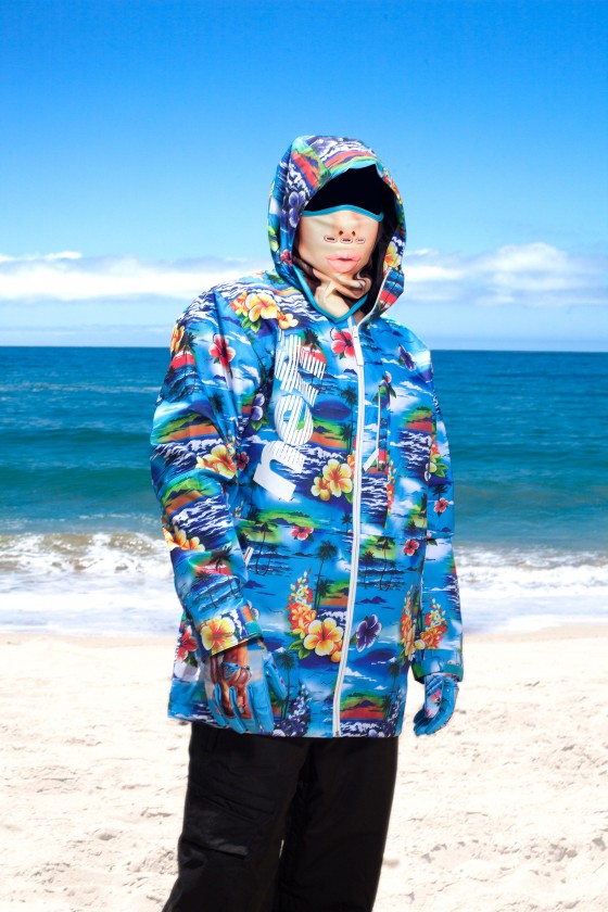 Neff Headwear Ad to introduce the new Hula Outerwear