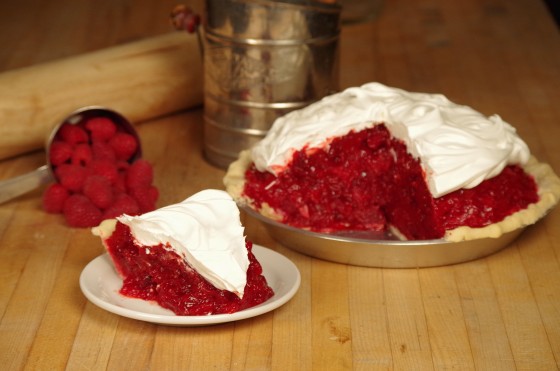 Norske Nook - Fresh Raspberry pie - cookbook image