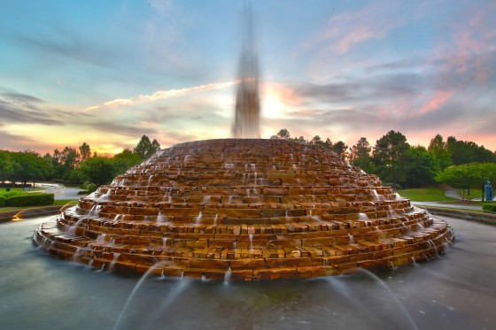 Lake Carolina Fountain