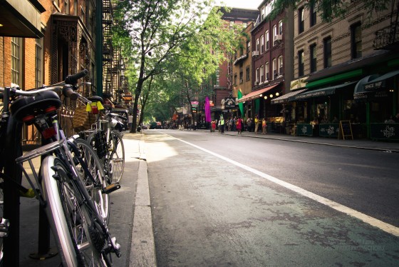 Greenwich Village on SundayPortrait