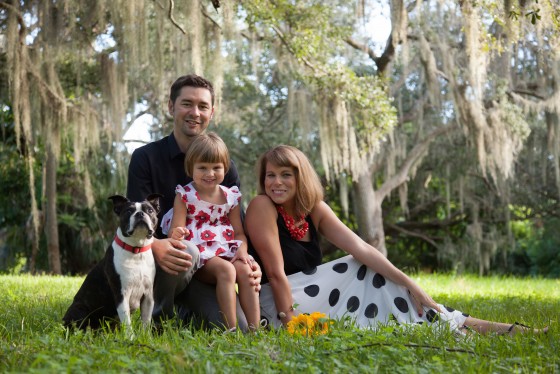 Family in the Green