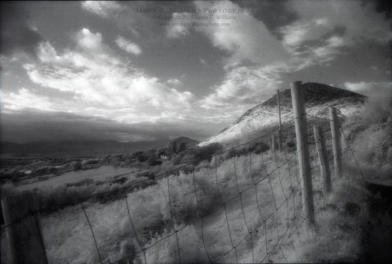 Mountain Fence, Healy Pass
Co. Cork, Ireland
Infrared Film, 2009