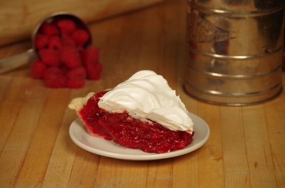 Norske Nook - Fresh Raspberry pie - cookbook image