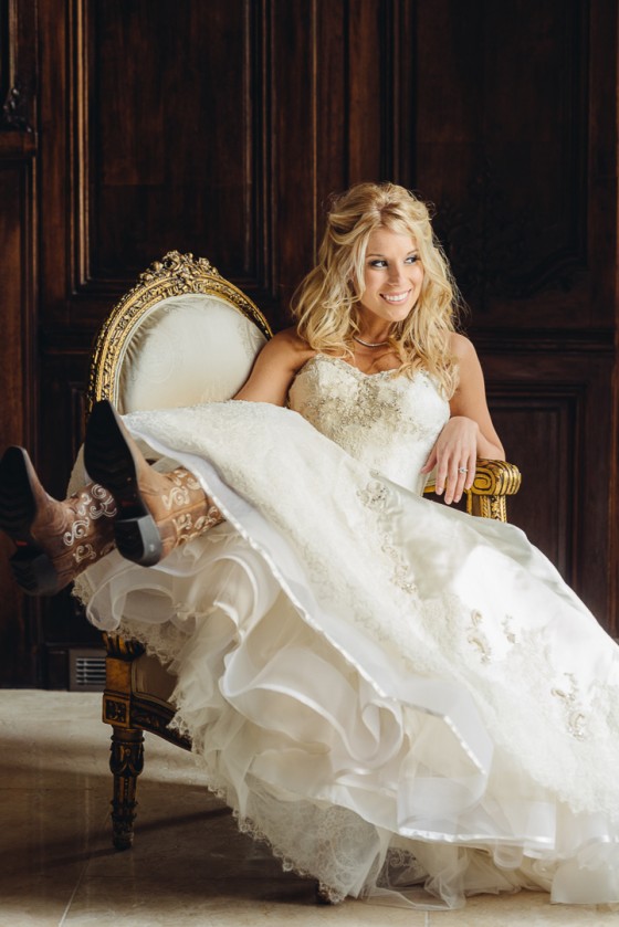Bride in Boots