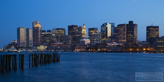 Boston Skyline from East Boston
