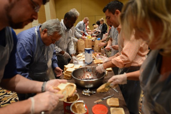 Charity PB&J Building Event
