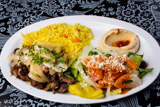 Greek menu photography