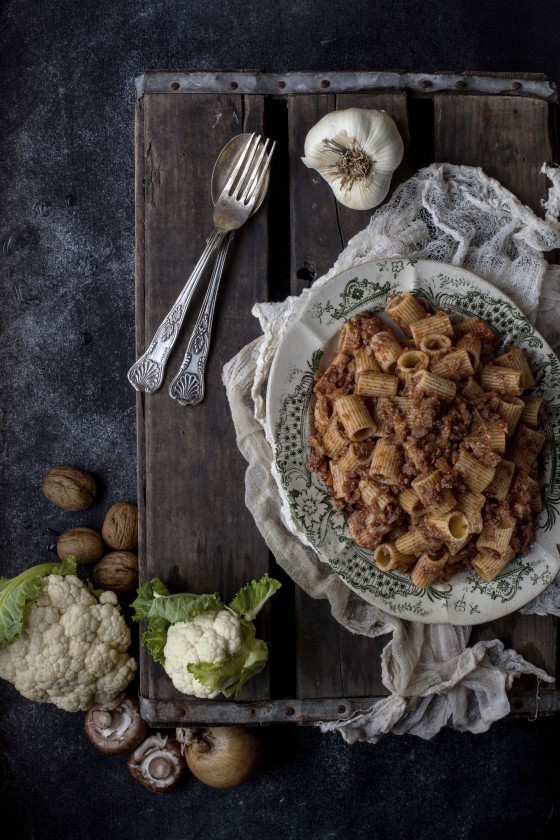 Pasta with Vegan Meat Sauce