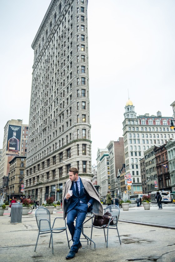 @ShuanBirley takes a coffee break in the Flatiron District.
