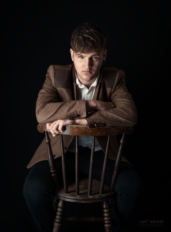 Male model portrait