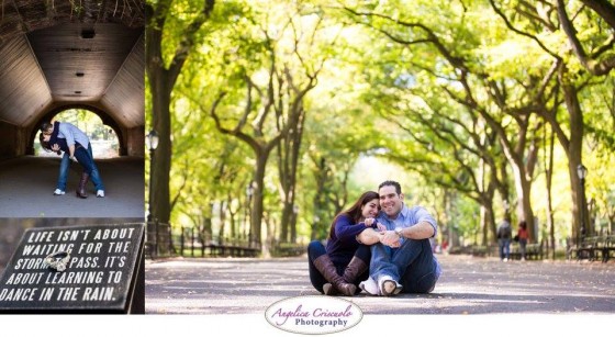 Central Park Engagement photography ideas