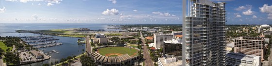 Downtown highlights panorama