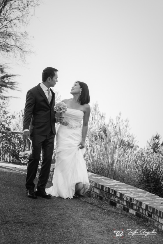 Bridal Portrait at Mountain Winery, Saratoga, CA