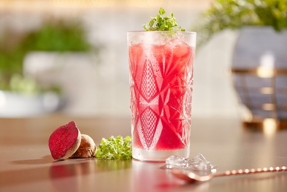 Beetroot and lemongrass