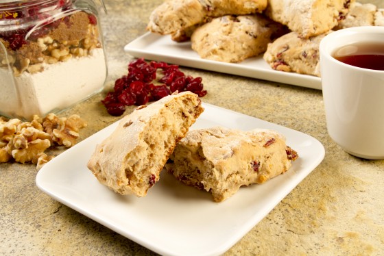 Cranberry Walnut Scones