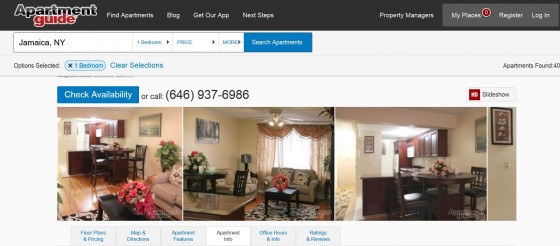 Apartmentguide real estate photography