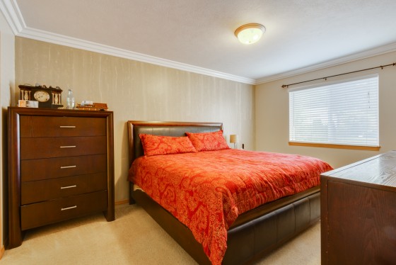 Clean and simple bedroom