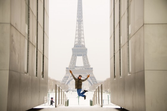 Paris Sous La Neige