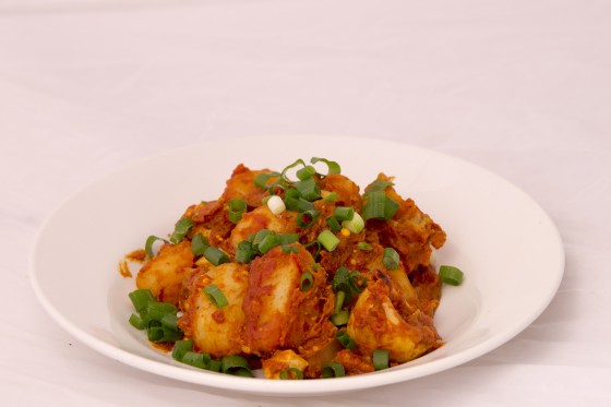 Potato and Egg Curry