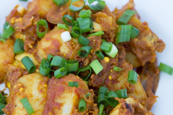 Potato and Egg Curry