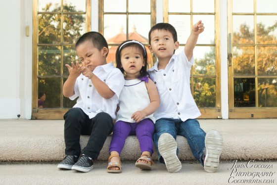 Family Portraits in Balboa Park, San Diego