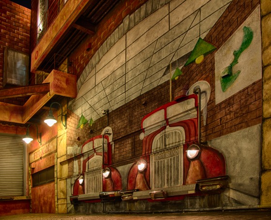 American Village Mural