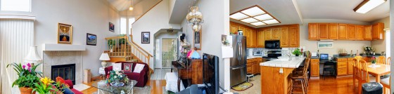 Living Kitchen-Kitchen-Dining Room
Panorama