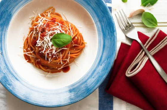 Spaghetti tomato