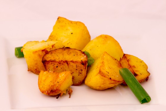 Stir fried Potatoes