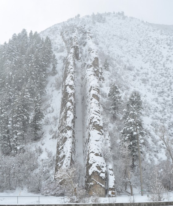 The Devils Slide in Utah