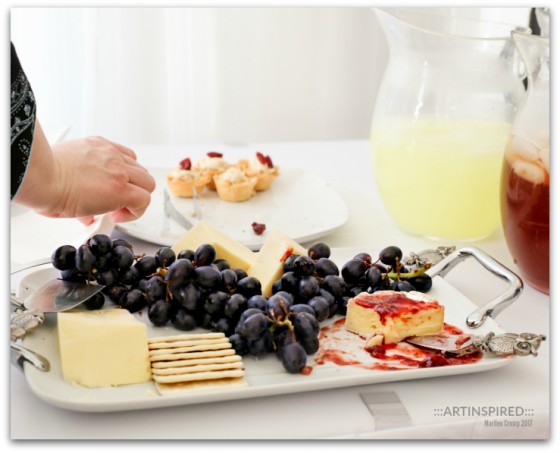 Summer Fruit and Cheese Plate