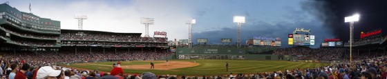 Fenway Park Day into Night