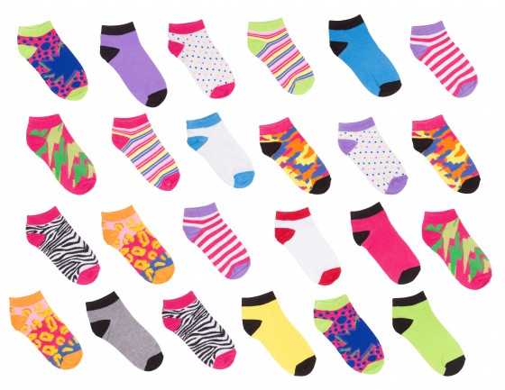 socks product photography