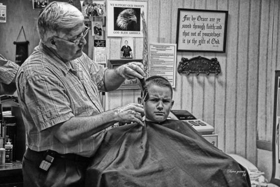 Boy and the Barber - Karen Geswein