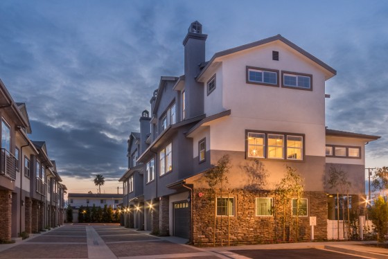 Townhomes Dusk