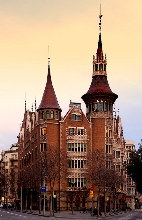 The Needle House in Barcelona, Spain