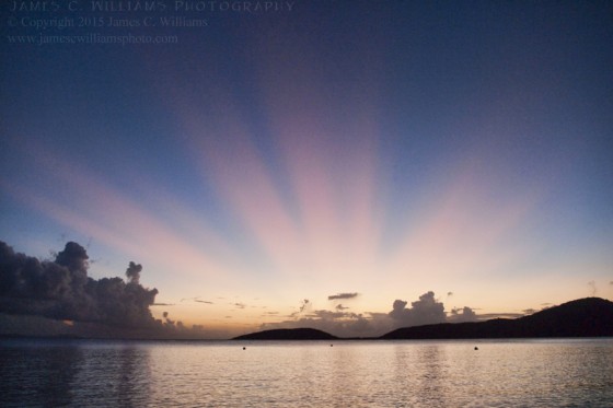 Playa Morales Sunset, Culebra, Puerto Rico