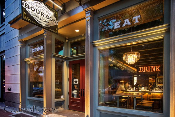 Google imagery for Bourbon Columbia SC