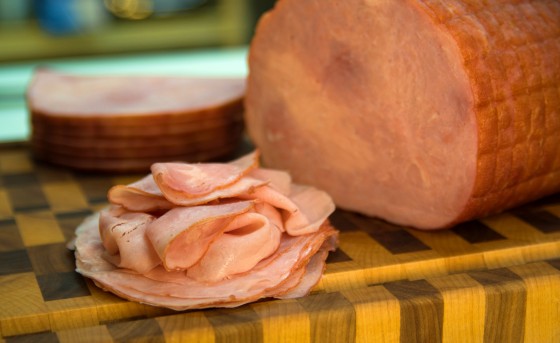 Honey Ham image for e-commerce web site and lobby image - RJ's Meats