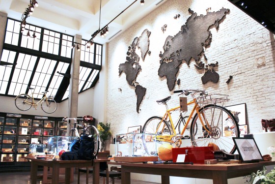 Shinola Detroit Flagship Store Tribeca, NY