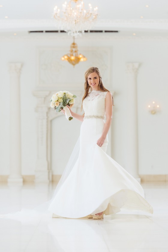 Bride Having Fun