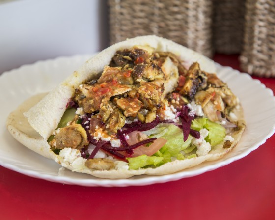 UberEATS Shawarma House Chicken Shawarma Wrap