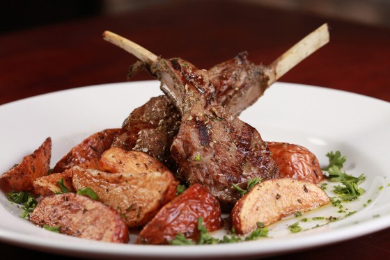 Lamb with roasted potatoes (iFratelli's)