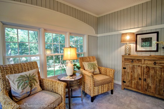 Relaxing in the Sunroom